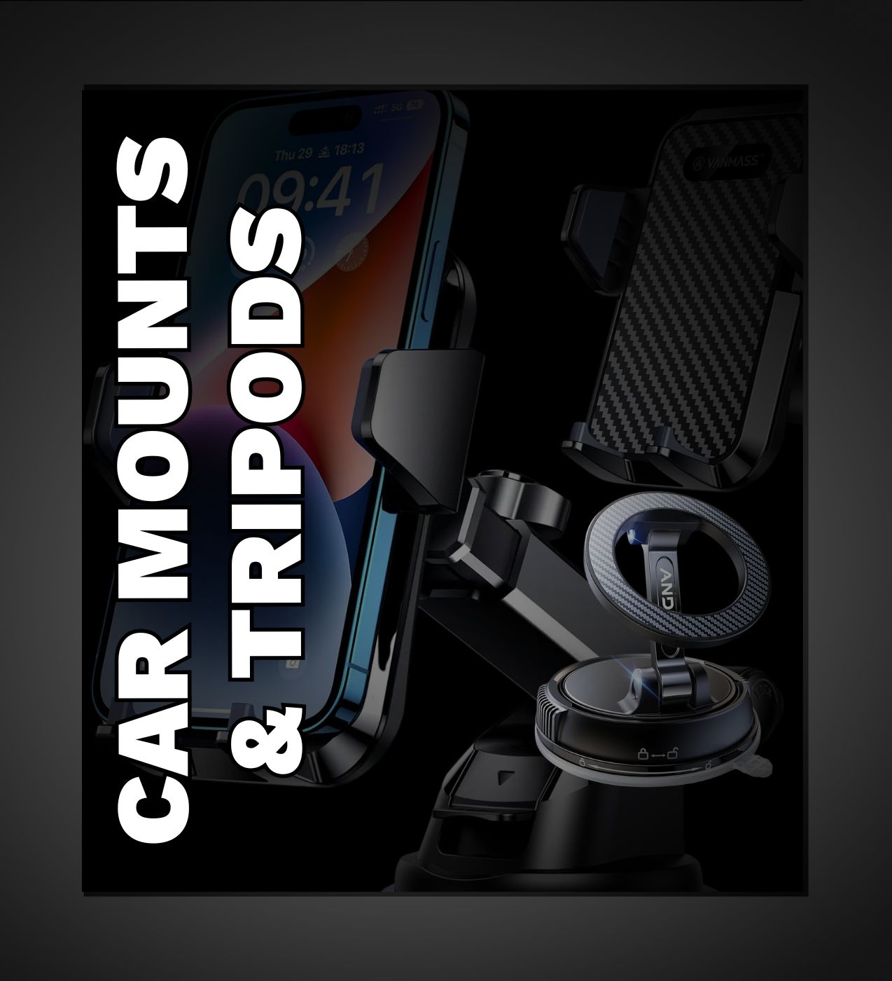 Car Mounts and Tripods