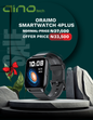 oraimo Watch 4 Plus BT Call 2.01'' HD Large Screen Smart Watch