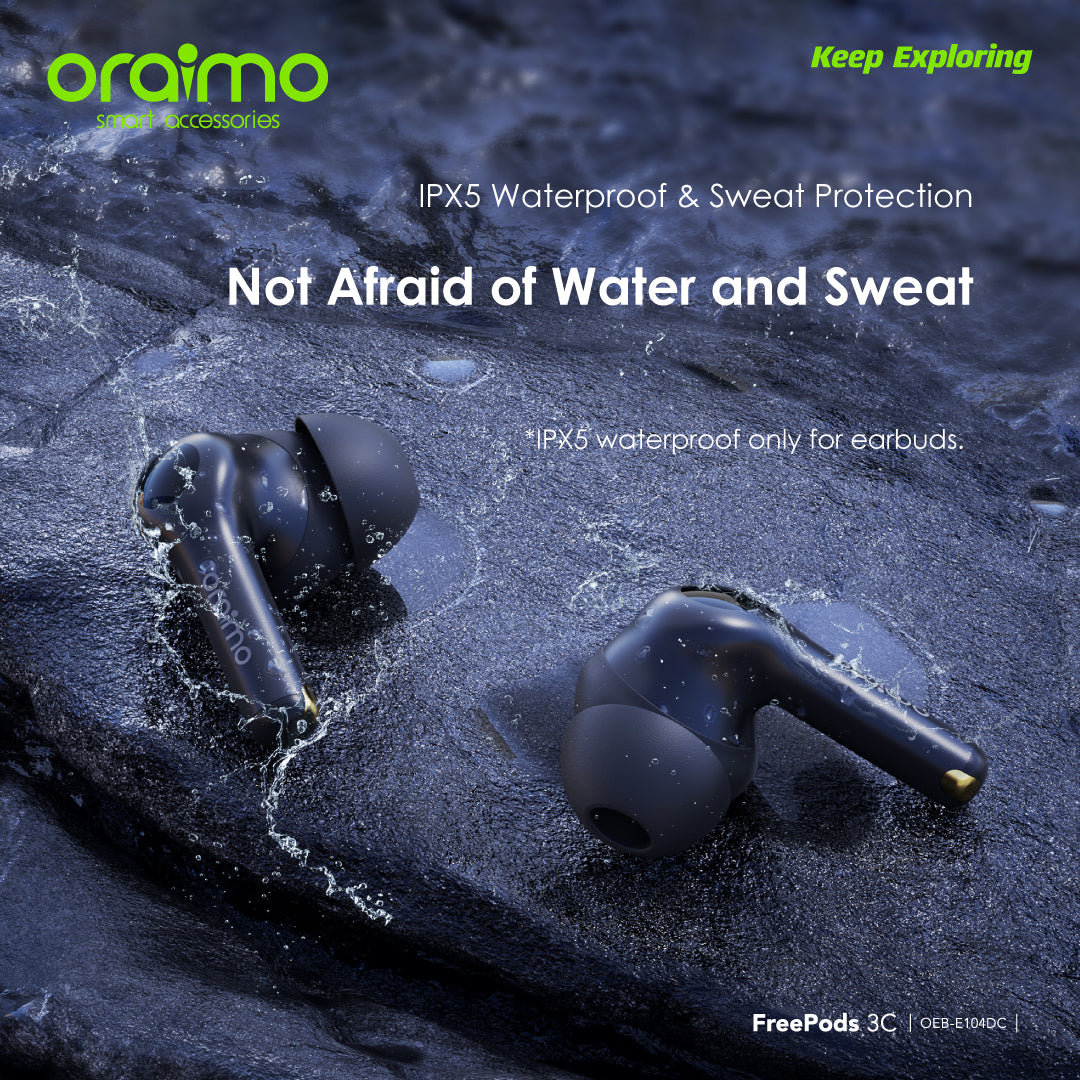 oraimo FreePods 3C ENC True Wireless Earbuds