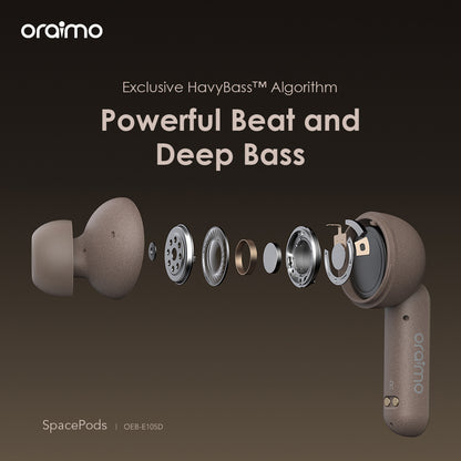 oraimo x Burna Boy SpacePods True Wireless Earbuds